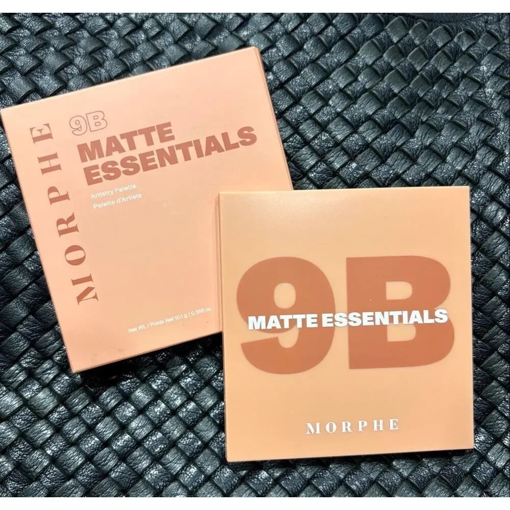 MORPHE - NWTIB - 9B Matte Essentials Artistry Palette, 9 Shades Warm-Toned Matte